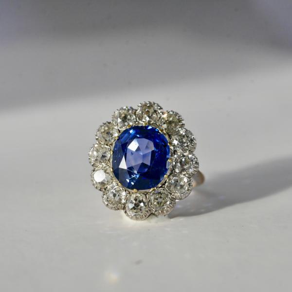 Diamond Solitaire Ring | Old European Cut | 2.50ct | Size L½