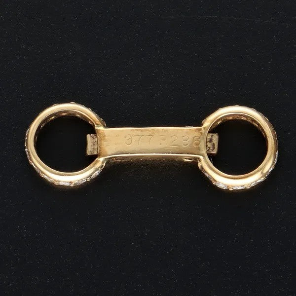 Van Cleef & Arpels Diamond Baton Cufflinks | 18ct Yellow Gold | 1970s