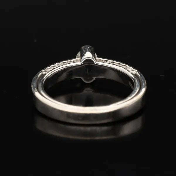 18ct White Gold Diamond Ring | 0.50ct Total | G/SI1 | Size M½