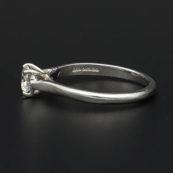 Platinum Solitaire Diamond Ring | 0.65ct | G/VS2 | Size N½