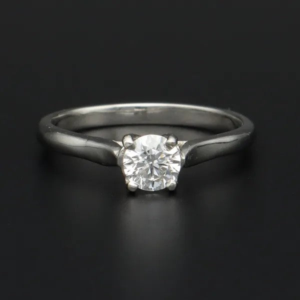 Platinum Solitaire Diamond Ring | 0.65ct | G/VS2 | Size N½