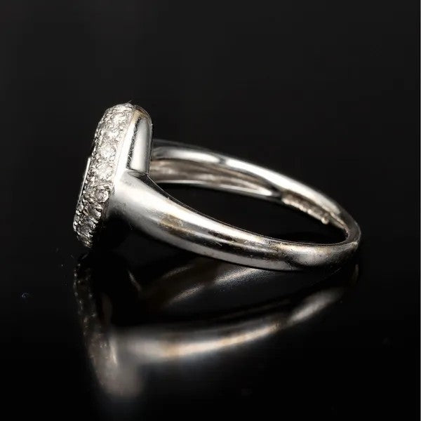 18k White Gold Diamond Ring | 0.70ct Estimated | Size M½