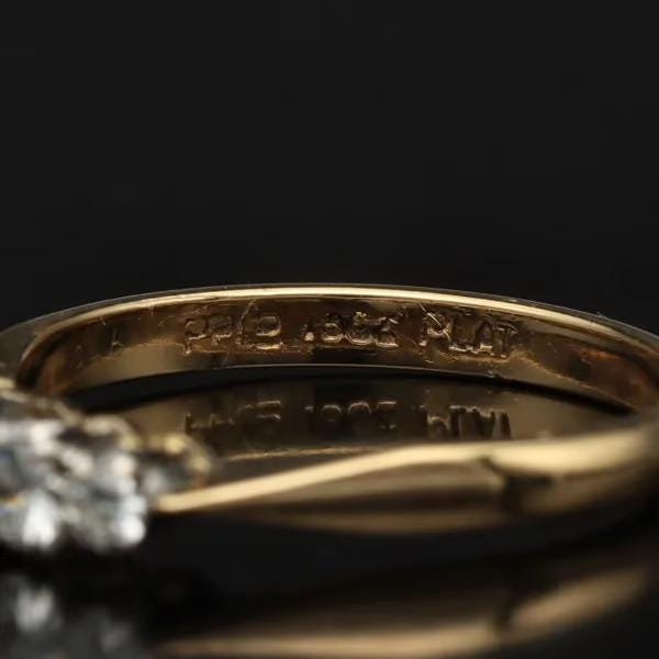 18k Gold Five-Stone Diamond Ring | G VS Diamonds | Size M1/2