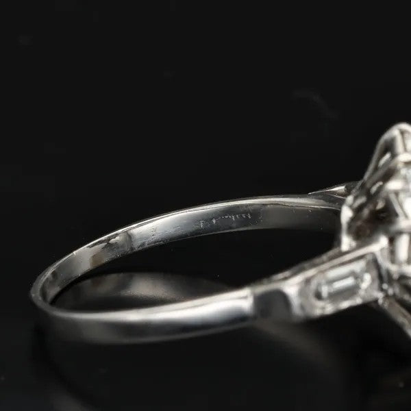 White Gold Diamond Cluster Ring | 2.8ct Total | H VS2/SI1 | Size P½