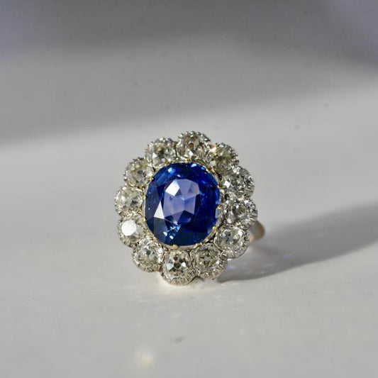 Diamond Solitaire Ring | Old European Cut | 2.50ct | Size L½