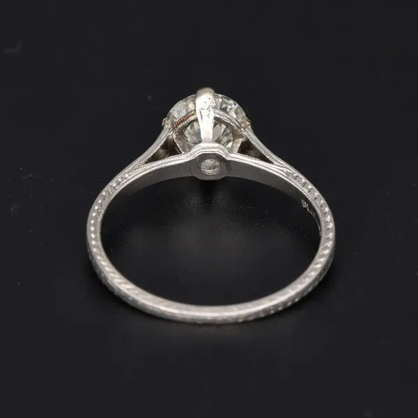 Old European Cut Diamond Solitaire Ring | 0.75ct | G/SI1 | Size K