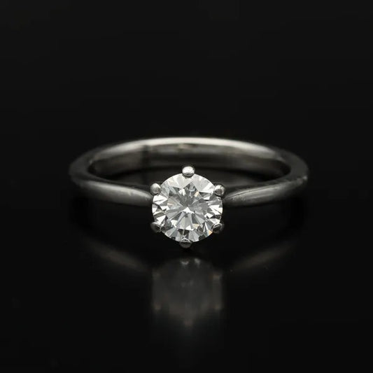 Diamond Solitaire Ring | 0.50ct G/VS | Size I½ (Resizable to L)