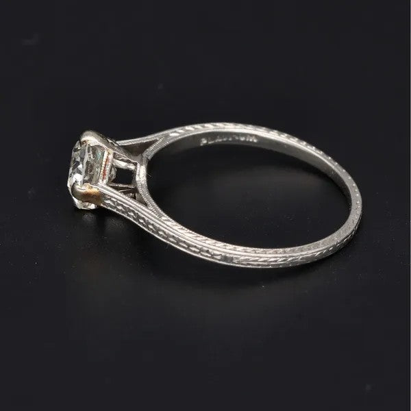 Old European Cut Diamond Solitaire Ring | 0.75ct | G/SI1 | Size K
