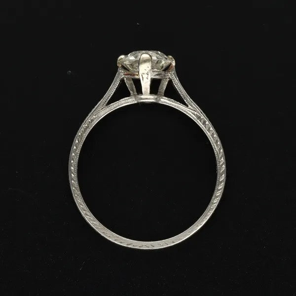 Old European Cut Diamond Solitaire Ring | 0.75ct | G/SI1 | Size K
