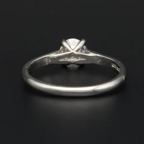 Platinum Solitaire Diamond Ring | 0.65ct | G/VS2 | Size N½