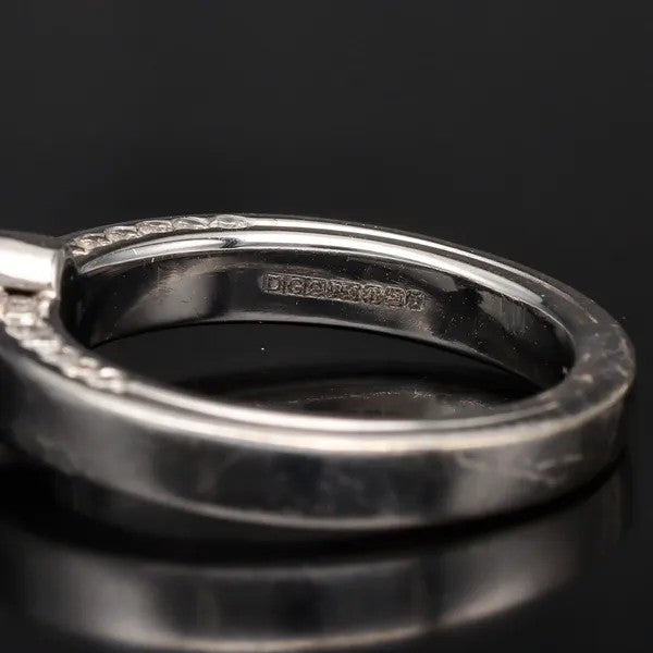 18ct White Gold Diamond Ring | 0.50ct Total | G/SI1 | Size M½