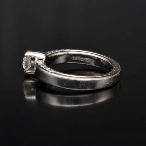 18ct White Gold Diamond Ring | 0.50ct Total | G/SI1 | Size M½